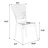 3 Piece Outdoor Patio Furniture - Cast Aluminum, Rustproof 2 Chairs & 1 Table In White Classical Style For Patio, Porch Simple Assembly Process Aluminum Backyard, Garden Design, Easy To Assemble