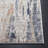 Adika Abstract Dark Gray/Gray Area Rug-1101507738