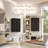 24" Wall Mounted Double-Door Bathroom Cabinet-155671233-155671235
