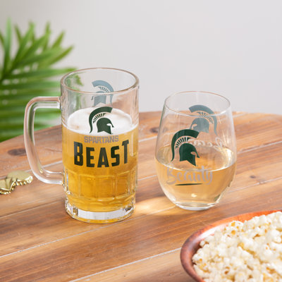 Ensemble de verres assortis 2 pièces