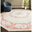 Hand-Knotted High-Quality Yellow and Rose Area Rug