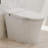 PineLn Heated Seat Dual Flush Smart Toilet With Night Light, Foot Sensor/Blackout Flush, Pre-wet Function