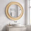 Miroir mural rond 30 po en rotin-133671643-133671645