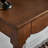 Black Solid Wood Console Table-902137259