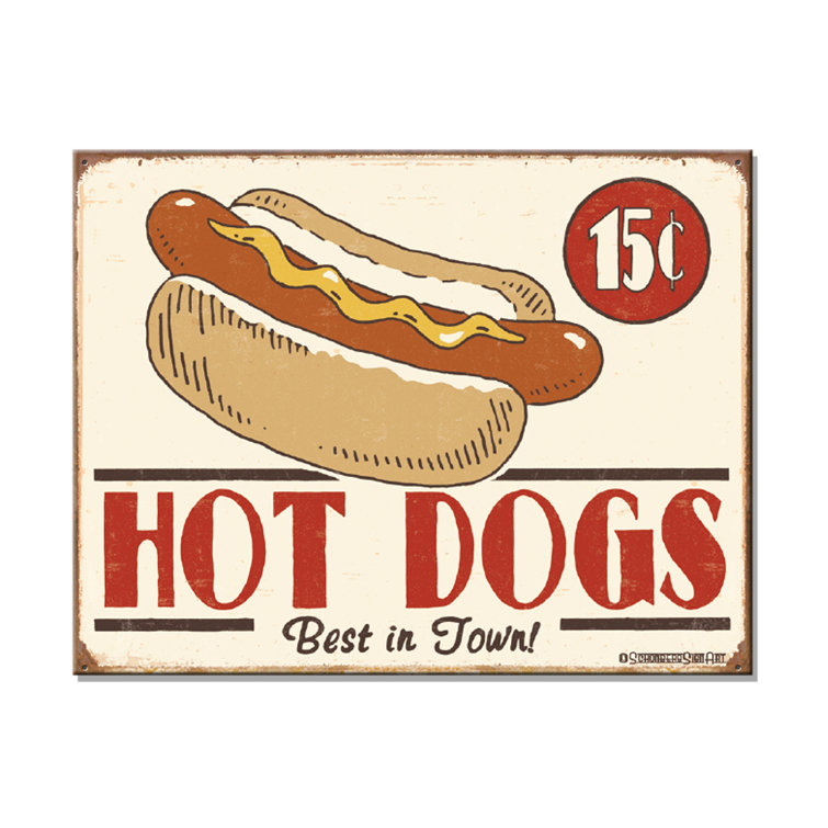 hot dog advertisements