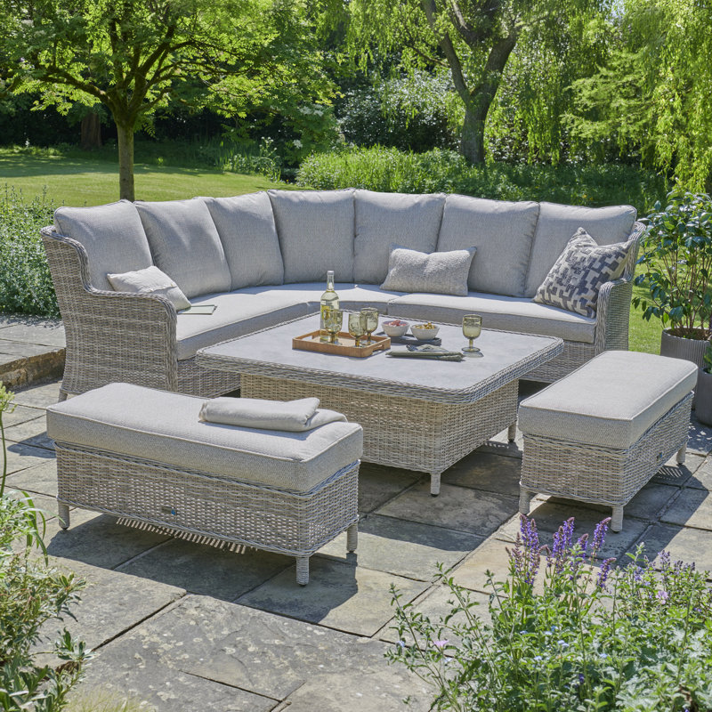Vienna Large Corner Set in Beige