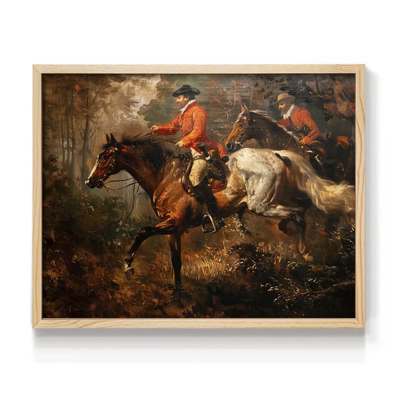 Faune - LXIV - Reproduction encadrée - Restickable, Naturel, H 22 po x l 28 po