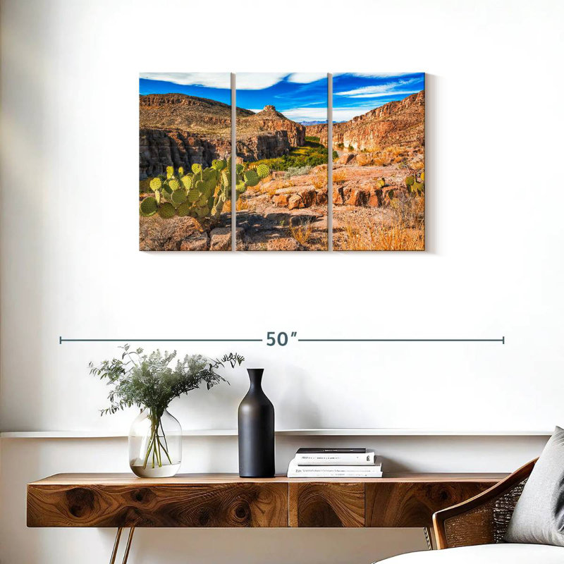Hot Springs Canyon Rio Grande, H 20 po x l 33 po