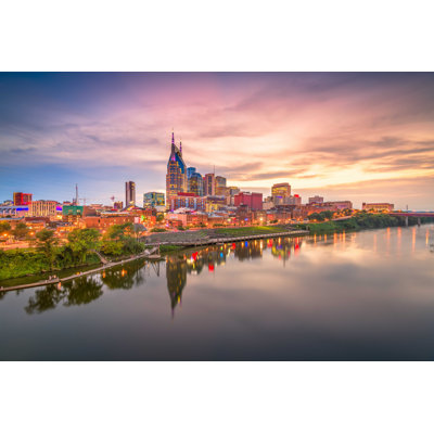 Nashville par Sean Pavone - photographie sur toile tendue