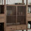 Bibliothèque de rangement simple de style chinois
