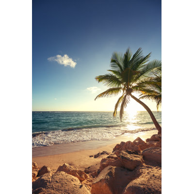 Tropical Beach - Wrapped Canvas Print