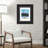 Arianah Black Picture Frame with Mat-1801404842