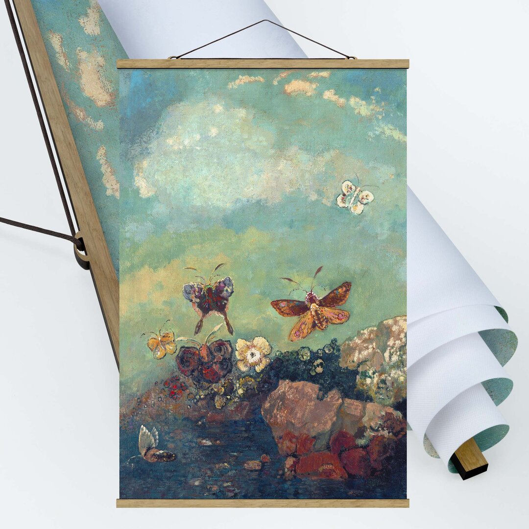 Wandbild Butterflies von Odilon Redon