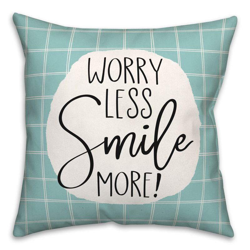 Plaid Throw Pillow