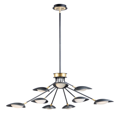 Lustre sphérique Spoutnik à 9 lumières Cillian