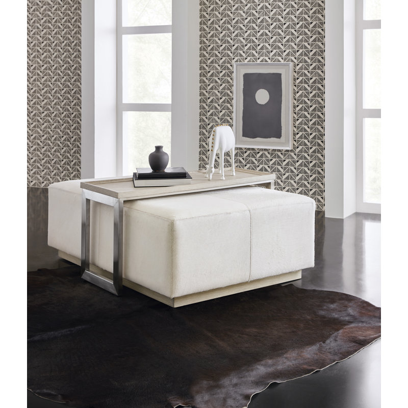 Melange Bridged Cocktail Table