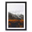 Orange Forest in Italy in Abstract - Picture Frame Graphic Art Print-55723834-55723833