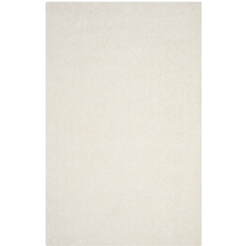 Handmade Tufted Ivory Area Rug, Rectangle 183 x 274cm