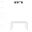 Sandersville Glass Flush Mount-508797613-508797614