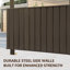 Abri de jardin en métal 6 x 10 pi-106373235