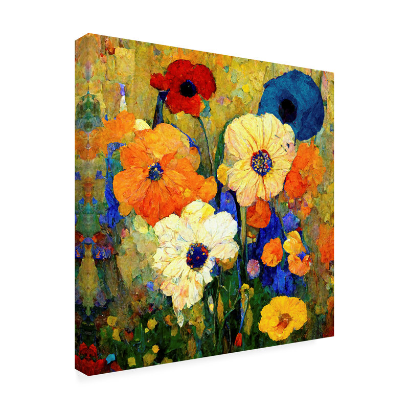 Art sur toile «ologia bologas Sasha Sashas Garden Ii », H 35 po x l 35 po