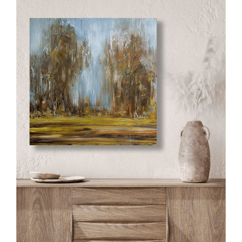 Center Path by John Beard - Gallery Canvas Print, White Framed Canvas, 49.5" H x 49.5" W x 1.75" D