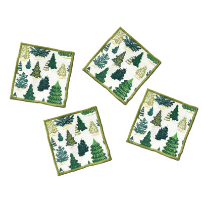 Ensemble de 4 serviettes de table Fir