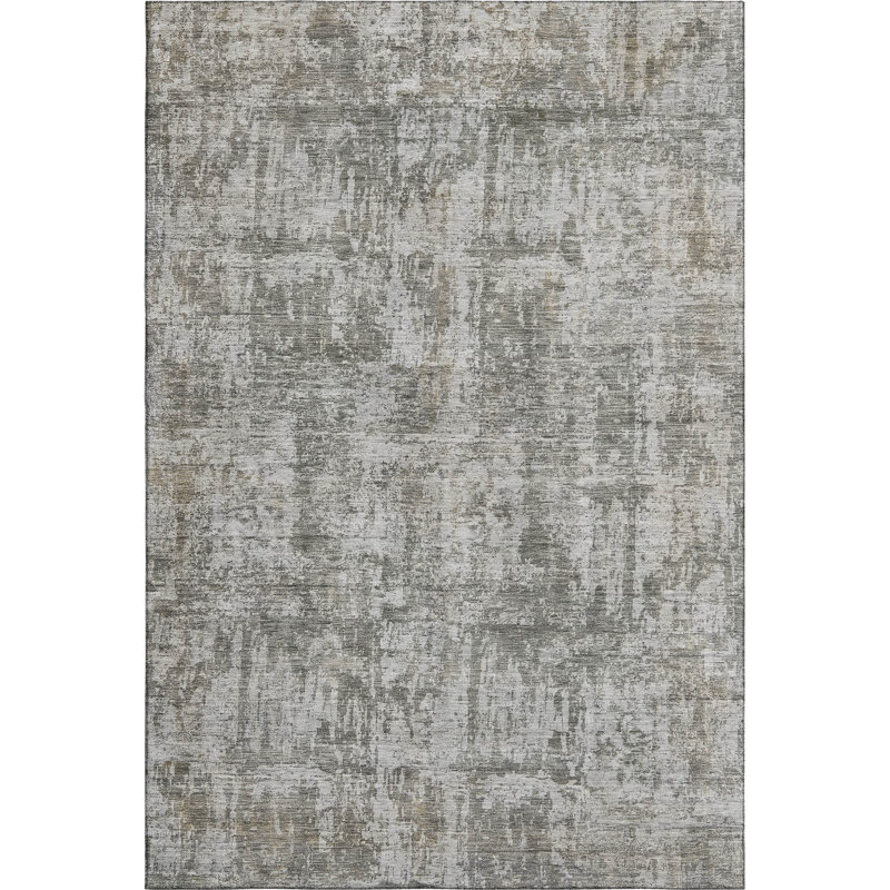 Premium Machine Washable Marasco AMF1627 Modern Rug, Rectangle 10' x 14'