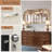Traditional Rectangular Slanted Vanity Mirror