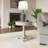 Gray Round End Table