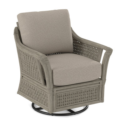 Boca 32" Wide Swivel Armchair by Braxton Culler