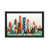 Toile avec cadre noir patiné n'est pas disponible