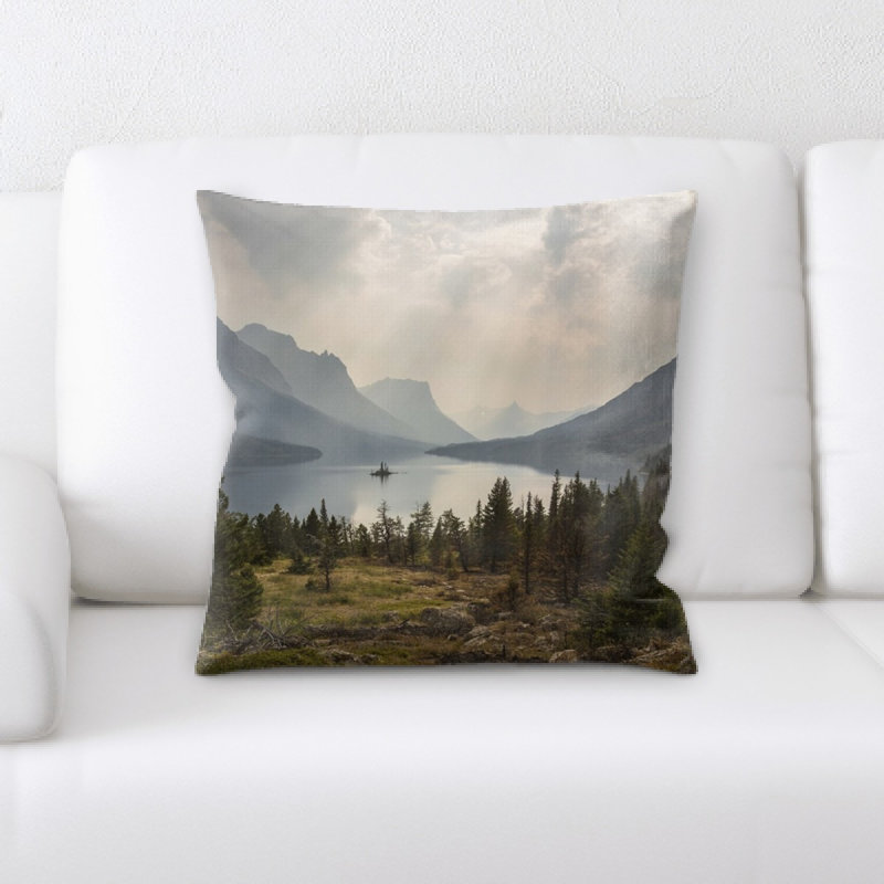 Coussin décoratif paysage