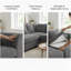 Jumbo Cord Upholstered Corner Sofa Small Back Cushion with Foot Stool -468277970-444416629