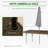 6 - Person Metal Patio Dining Set with Rectangular Table , Cushions Included