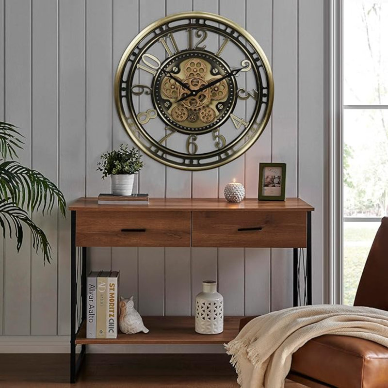 Horloge murale industrielle CLXEAST