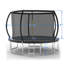 Trampoline 12 pi - standard - noir-126824822