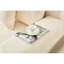 Ensemble de 3 meubles en chenille beige - luxueux, pratique et tendance, douceur douce, ajout luxueux, livraison écoénergétique, options de positions polyvalentes, tissu aspirateur