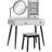 Garside Dressing Table Set with Mirror and Stool-1763669157