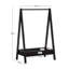 Kids Clothes Rack With Hanging Rail & Lower Storage Shelf For Bedroom And Playroom Organisation-600647087