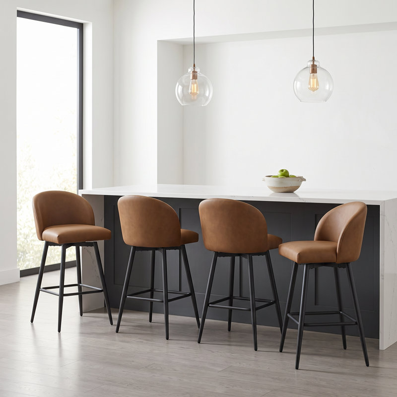 Swivel Counter & Bar Stool, Brown