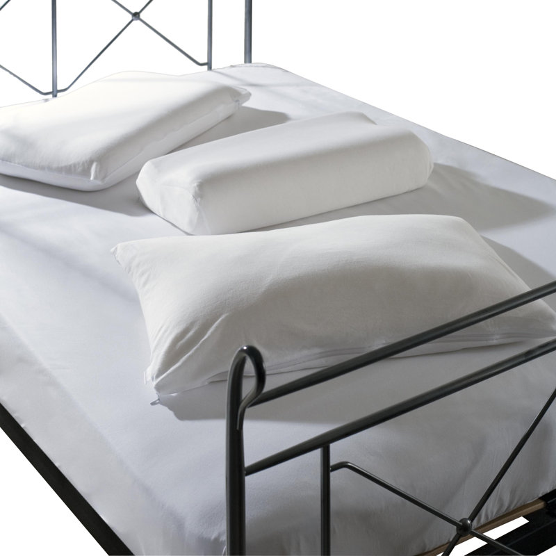 100% Cotton Jersey Range 100% Cotton Jersey Knit Fitted Sheet, White, Double (4'6)
