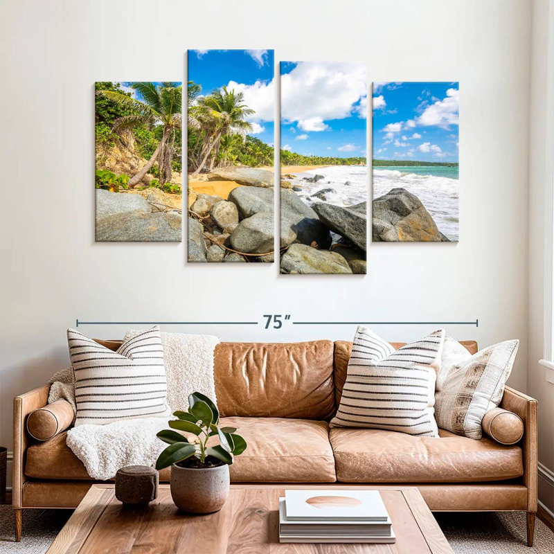 Plage de flamenco Keesha Rocky, H 42 po x l 68 po