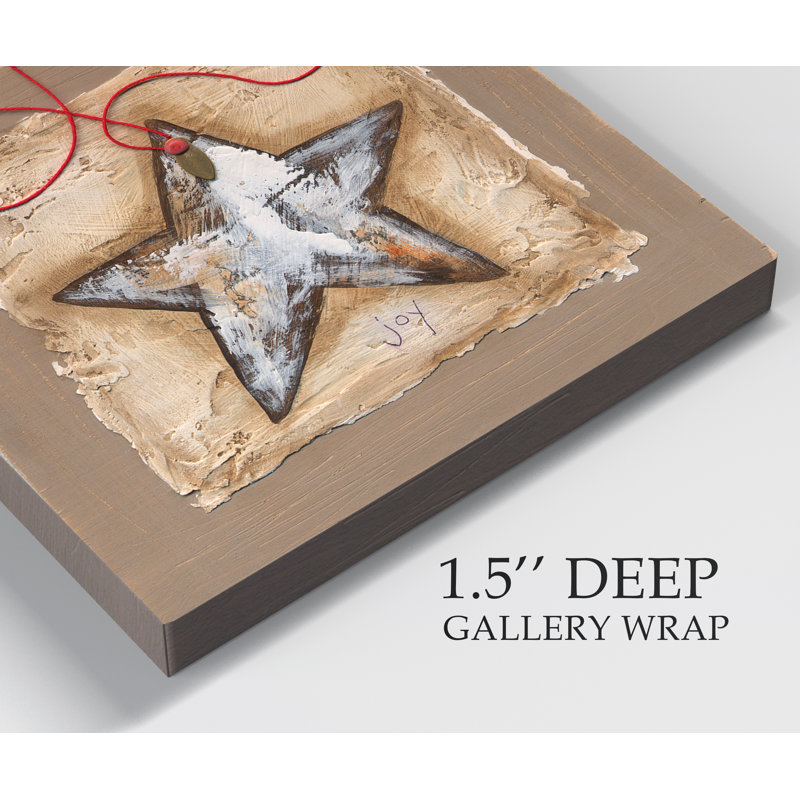 « string star », impression sur toile tendue, H 32 po x l 32 po x P 1 po