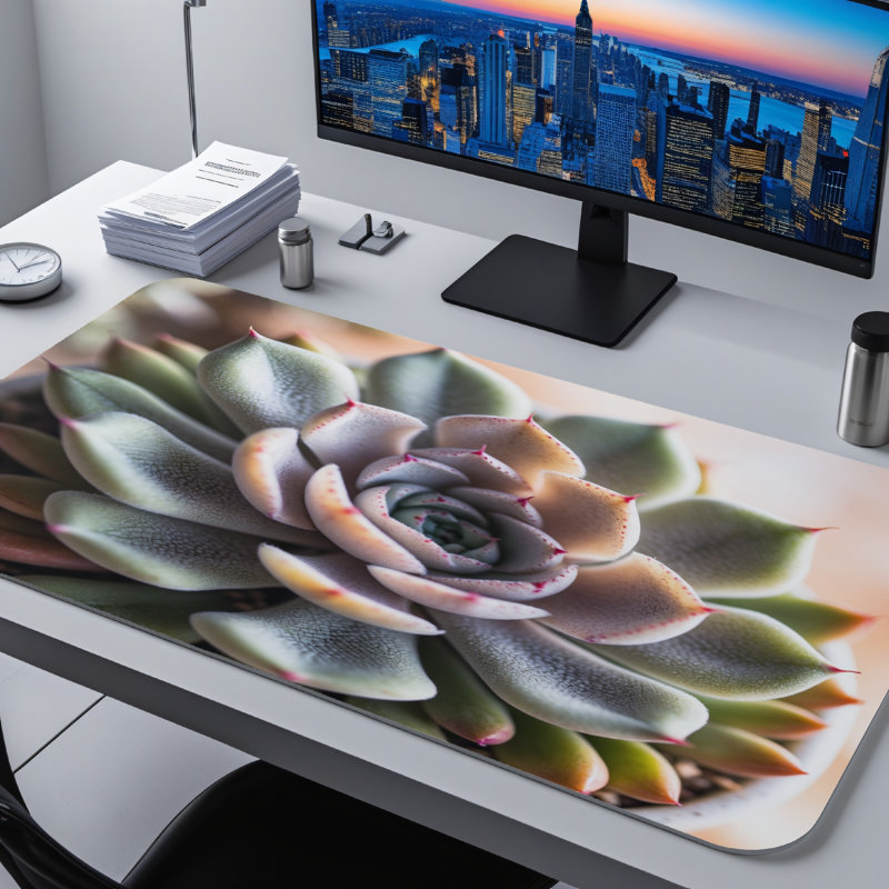 Polyester Desk Pad, 23.6x13.8