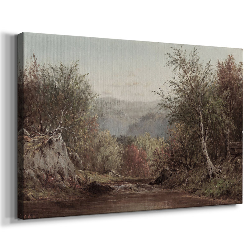 Paysages rétro-CDLXI -Galerie enveloppée Cavas, 32 x 48