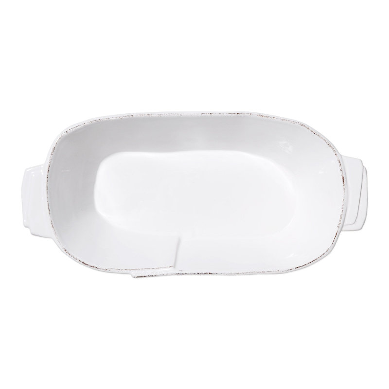 Gratin Lastra blanc moyen oblong