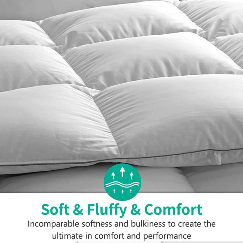 Comforter, Queen, White