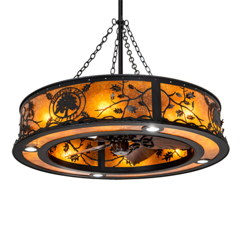 Personalized Outdoor Downrod Ceiling Fan