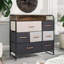 7 Fabric Drawer Bedroom Dresser Storage Organiser-113607809